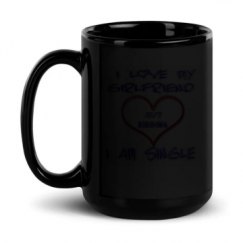 15oz Black Glossy Mug