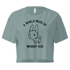 Ladies Festival Cali Crop Top Tee