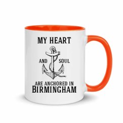 11oz Ceramic Mug with Color Inside