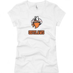 Ladies Slim Fit Basic Promo Jersey Tee