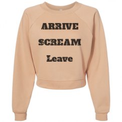 Women's Raglan Pullover Fleece