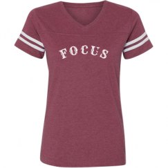 Ladies Relaxed Fit Vintage Sports Tee
