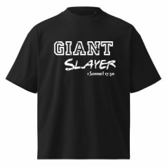 Unisex Organic Oversized High Neck T-Shirt