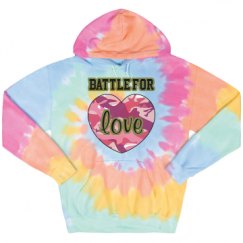 Unisex Tie-Dye Fleece Hoodie