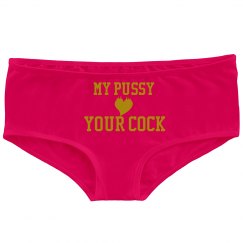 my pussy your cock