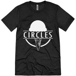 Circles Logo Vintage Black Tee