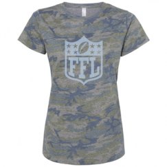 Ladies Relaxed Fit Camo Tee