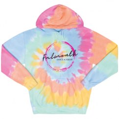 Unisex Tie-Dye Fleece Hoodie