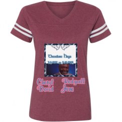 Ladies Relaxed Fit Vintage Sports Tee