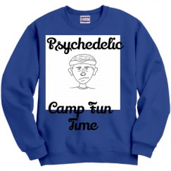Unisex Film and Foil Crewneck Sweatshirt