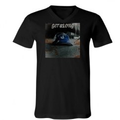 Unisex V-Neck Jersey Tee