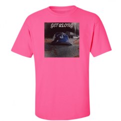 Unisex Ultra Cotton Safety Neon Crewneck Tee