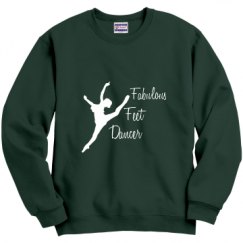 Unisex Film and Foil Crewneck Sweatshirt