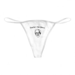 Basic White Thong Underwear