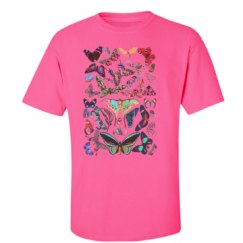 Unisex Ultra Cotton Safety Neon Crewneck Tee