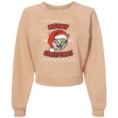 Women's Raglan Pullover Fleece