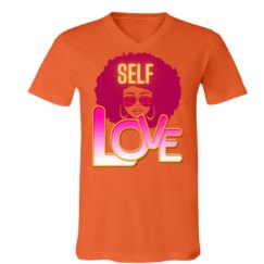 Unisex V-Neck Jersey Tee