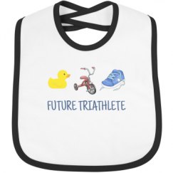 Infant Contrast Trim Bib