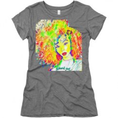 Ladies Slim Fit Super Soft Triblend Tee