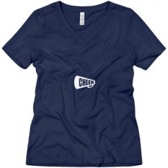 Ladies Relaxed Fit V-Neck Tee