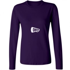 Ladies Relaxed Fit Basic Long Sleeve Tee
