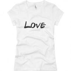 Ladies Slim Fit Basic Promo Jersey Tee