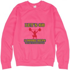 Unisex Neon Crewneck Sweatshirt