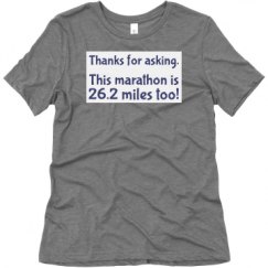 Ladies Relaxed Fit Super Soft Triblend Tee