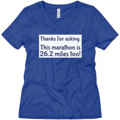 Ladies Relaxed Fit V-Neck Tee