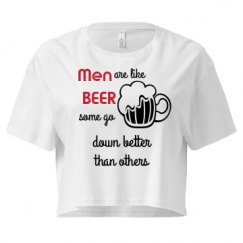 Ladies Festival Cali Crop Top Tee