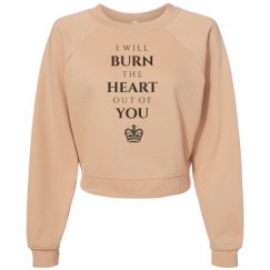 Women's Raglan Pullover Fleece