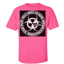 Unisex Ultra Cotton Safety Neon Crewneck Tee