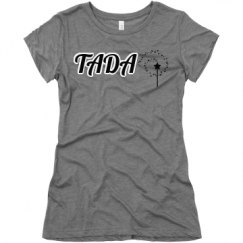 Ladies Slim Fit Super Soft Triblend Tee