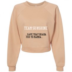 Women's Raglan Pullover Fleece
