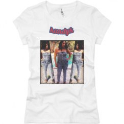 Ladies Slim Fit Basic Promo Jersey Tee