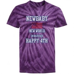 Youth Tie-Dye Cyclone Pinwheel Tee