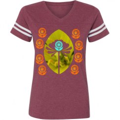 Ladies Relaxed Fit Vintage Sports Tee