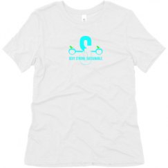 Ladies Relaxed Fit Super Soft Triblend Tee