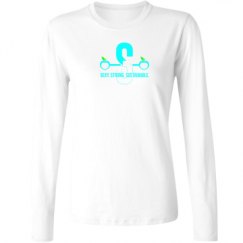 Ladies Relaxed Fit Basic Long Sleeve Tee