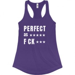 Ladies Slim Fit Racerback Tank Top