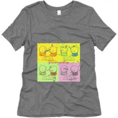 Ladies Relaxed Fit Super Soft Triblend Tee