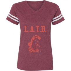 Ladies Relaxed Fit Vintage Sports Tee
