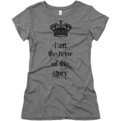 Ladies Slim Fit Super Soft Triblend Tee