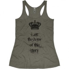 Ladies Slim Fit Super Soft Racerback Triblend Tank