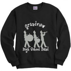 Unisex Film and Foil Crewneck Sweatshirt