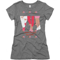 Ladies Slim Fit Super Soft Triblend Tee