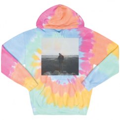 Unisex Tie-Dye Fleece Hoodie