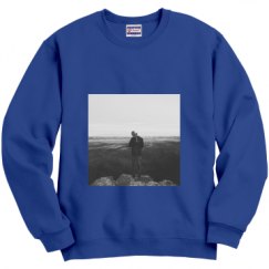 Unisex Film and Foil Crewneck Sweatshirt