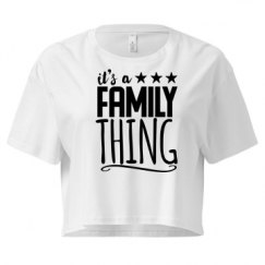 Ladies Festival Cali Crop Top Tee