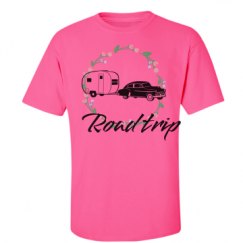 Unisex Ultra Cotton Safety Neon Crewneck Tee